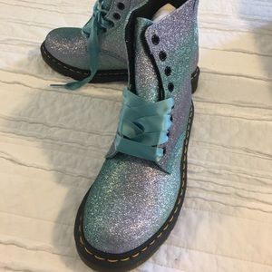 Dr. Martens glitter boots (size US8)